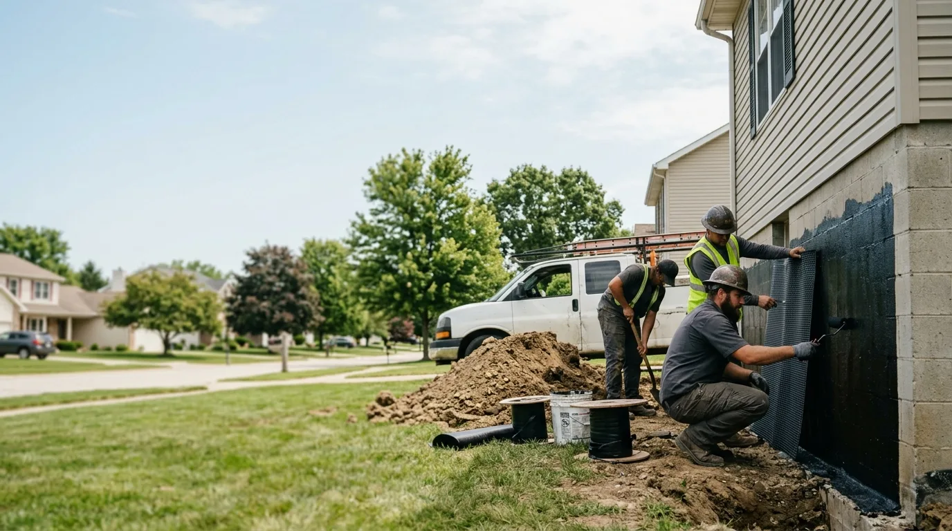 Basement Waterproofing in Liberty Center, IA near me